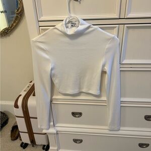 Princess Polly White Long Sleeve Bodysuit